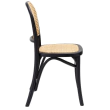 Laguna Dining Chair Black / Natural color Black/Natural