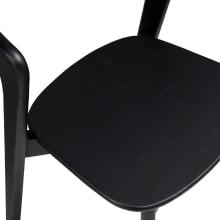 Pablo Dining Chair Black color Black