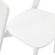 Pablo Dining Chair White color White