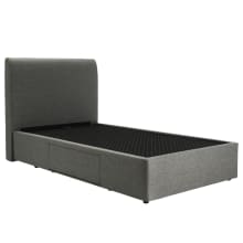 Forbes Drawer Storage Kids Bed Solana Granite color Granite