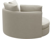 Adore Muse Flax Swivel Chair color Muse Flax