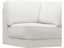 Monica Tribute Ice Corner Sofa Chair Module color Tribute Ice