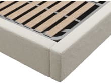 Felix Gas Lift Bed Boucle Ivory color Boucle Ivory