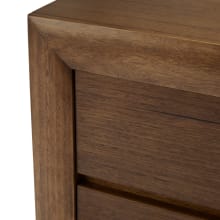 Bellambi Dark Messmate Bedside Table - 2 Drawer color Dark