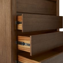 Bellambi Dark Messmate Tallboy - 5 Drawer color Dark