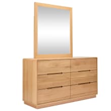 Chloe Dresser with Mirror color Natural