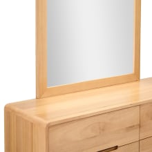 Chloe Dresser with Mirror color Natural