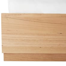 Clemence Plain Headboard Kids Bed color Natural