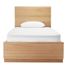 Clemence Plain Headboard Kids Bed color Natural