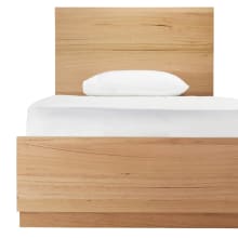 Clemence Plain Headboard Kids Bed color Natural