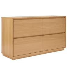 Falora Dresser Oak - 4 Drawer color Natural