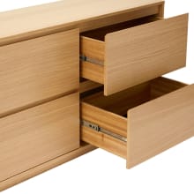 Falora Dresser Oak - 4 Drawer color Natural