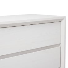Morgan Oak Dresser White - 6 Drawer color White