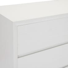 Morgan Oak Tallboy White - 4 Drawer color White