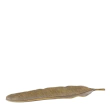 Leaf Dish Gold - 81cm color Gold