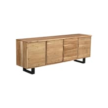 Madras Natural Acacia Wood Buffet - 200cm color Natural