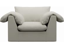 Ludlow California Ivory Armchair color California Ivory