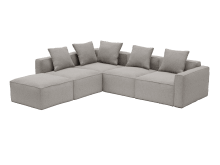 Riley Apt Boucle Pumice Sofa - 5 Seater LAF Terminal color Boucle Pumice