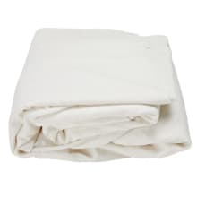 Como Linen Sofa Cover Pure White color Linen Pure White
