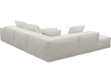 Riley Tribute Ice Modular Sofa - Arm, 2x Armless, Corner, Left Terminal color Tribute Ice