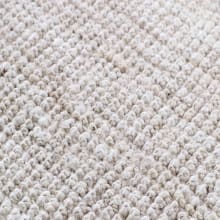 Boucle Jute Rug - Ivory color Ivory