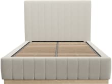 Brentwood Gas Lift Bed Toorak Pearl color Toorak Pearl