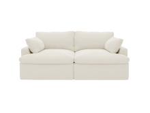 Retreat Muse Flax Modular Sofa - 2 Piece color Muse Flax