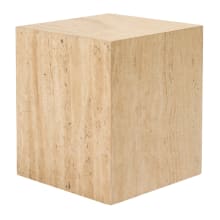 Mars Travertine Side Table 