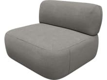Beckett Isla Soft Grey Sofa Module Armless color Isla Soft Grey