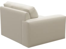 Monica Alpine Mist Left Arm Facing Chair Module color Alpine Mist