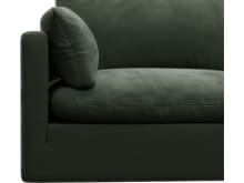 Willow Muse Forest Modular Sofa - 2 Seater color Muse Forest