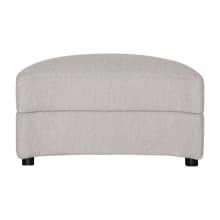 Lax Boucle Pumice Storage Ottoman color Boucle Pumice