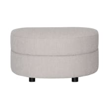 Lax Boucle Pumice Storage Ottoman color Boucle Pumice