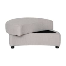 Lax Boucle Pumice Storage Ottoman color Boucle Pumice