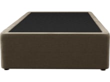 Zenith Kids 1 Storage Drawer Bed Base Tribute Walnut color Tribute Walnut