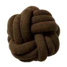 Circ Knot Cushion Khaki Round - 30cm color Khaki