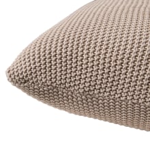 Cotswold Knitted Cushion Pebble - 50cm x 50cm color Pebble