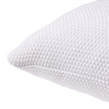 Cotswold Knitted Cushion White - 50cm x 50cm color White