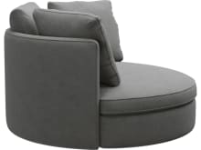 Adore Maya Flint Swivel Chair color Maya Flint