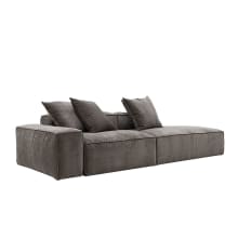 Riley Muse Mink Modular Sofa - 1x Arm, 1x Armless, 1x Right Terminal color Muse Mink