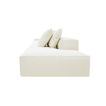 Riley Boucle Ivory Modular Sofa - 1x Arm, 4x Armless, 1x Right Terminal color Boucle Ivory