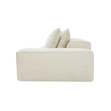 Riley Muse Flax Modular Sofa - 1x Arm, 1x Armless, 1x Left Terminal color Muse Flax