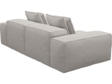 Riley Avon Mineral Modular Sofa - 2 Seater Chaise color Avon Mineral