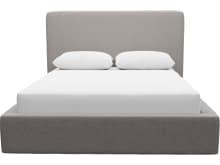 Felix Gas Lift Bed Boucle Pumice color Boucle Pumice