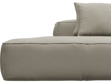 Riley Plaza Natural Modular Sofa - 1x Arm, 1x Armless, 1x Left Terminal color Plaza Natural