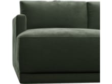 Haven Apt Muse Forest Chaise Sofa color Muse Forest