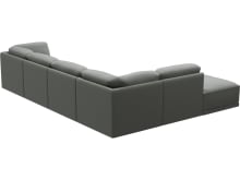 Emily Modular Sofa Tribute Storm - 6 Piece color Tribute Storm
