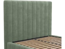 Brentwood Gas Lift Bed Tribute Dark Jade color Tribute Dark Jade