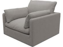 Willow Boucle Pumice Armchair color Boucle Pumice