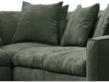 Tully Muse Forest Modular Sofa - 5 Piece color Muse Forest